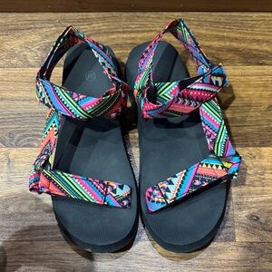 Vibrant Multicolor Women's Sandals
